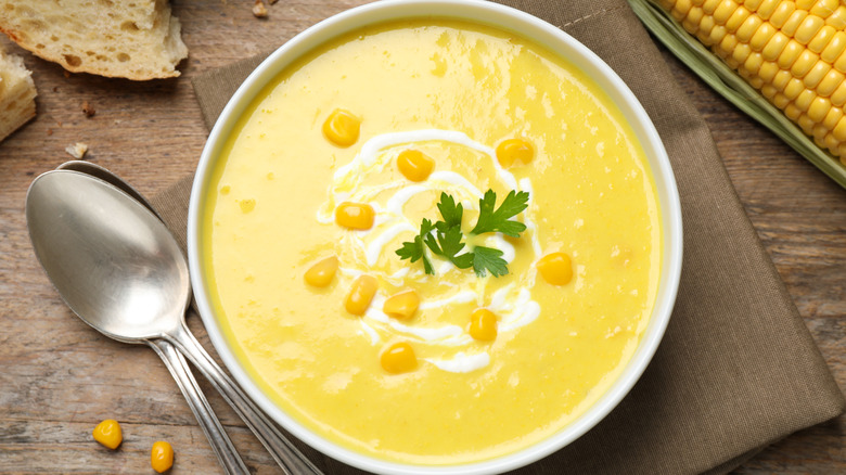 corn soup