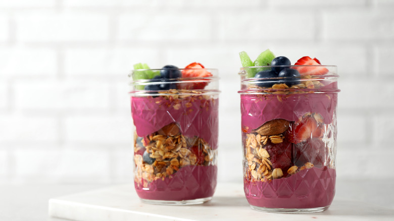 acai smoothie oatmeal