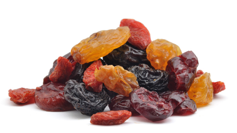 juicy dried fruit