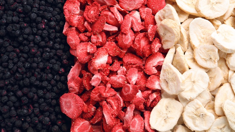 freeze-dried fruits