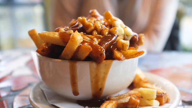 Poutine loaded french fries