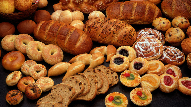 Breads, muffins, cookies