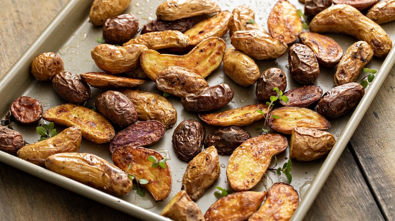 crispy fingerling potatoes