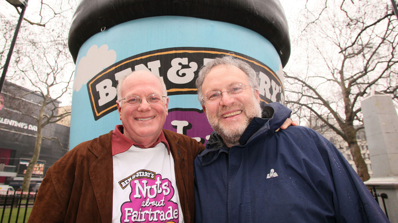 Ben & Jerry's co-founders Ben Cohen and Jerry Greenfield