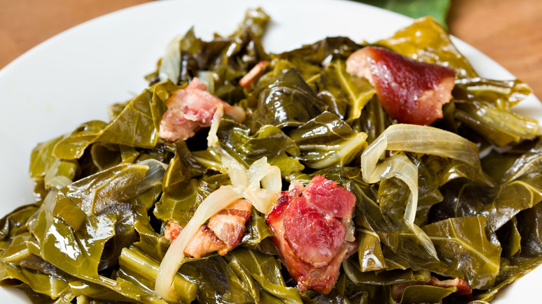 collard greens with ham hocks