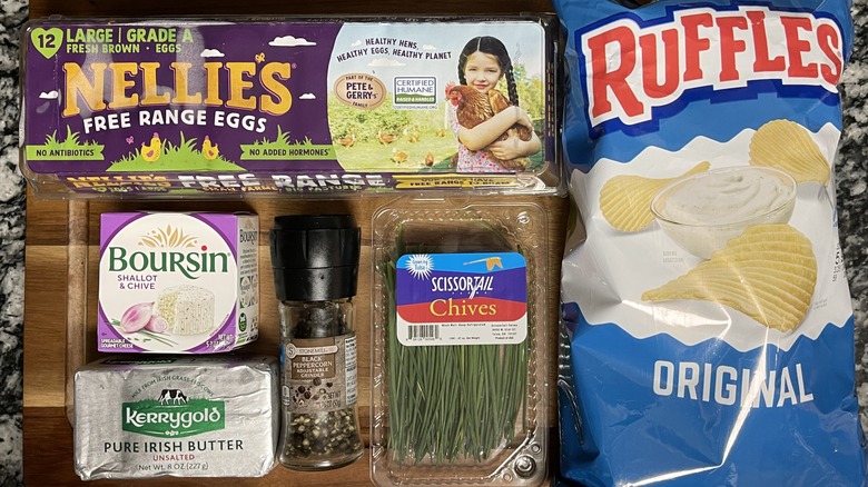 boursin omelette ingredients