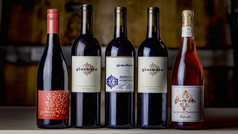 Giornata wine lineup