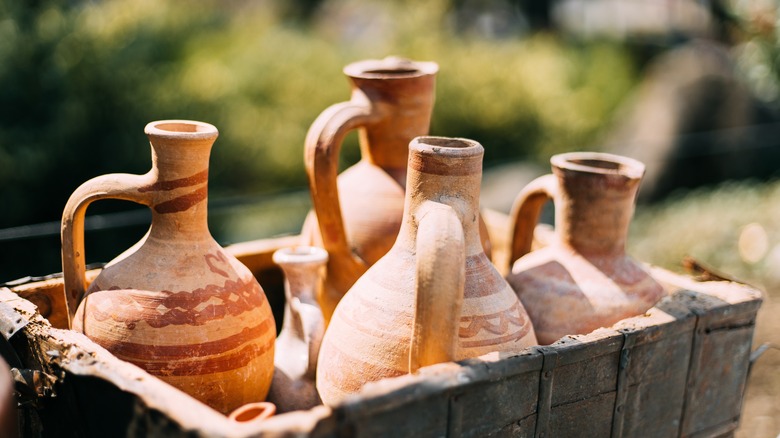 Georgian wine jugs