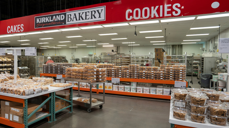 Costco store cookie section