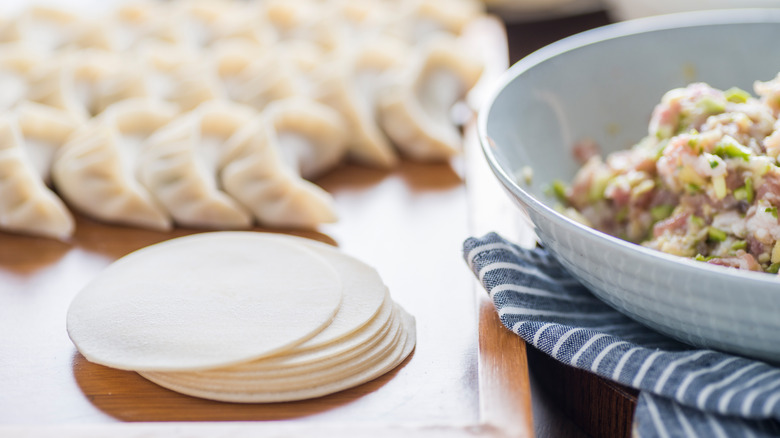 store-bought dumpling wrappers