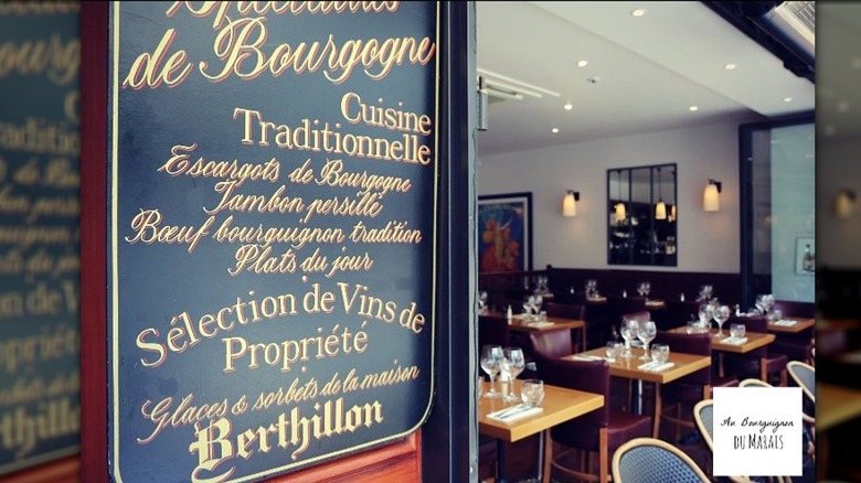 Au bouguignon du Marais paris 