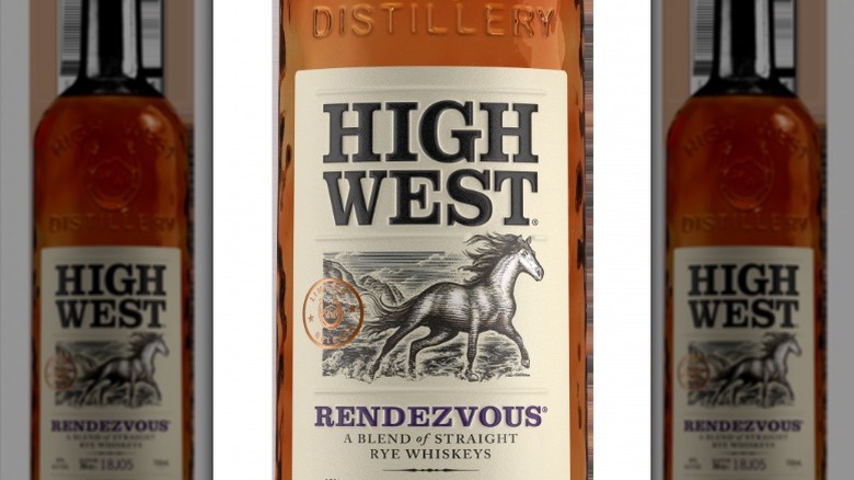 High West rye bottle