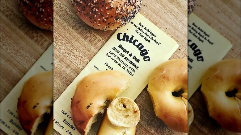 Chicago Bagel and Deli brochure