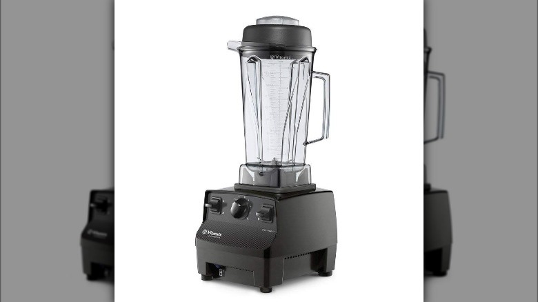 Vitamix blender on white background