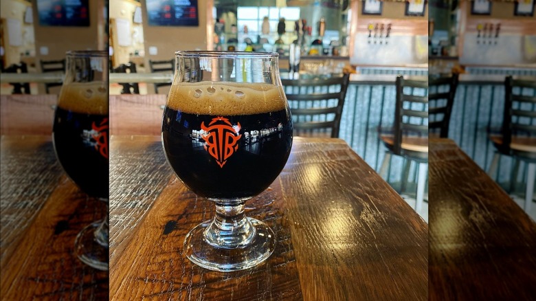 Black Tooth Brewing beer in glass