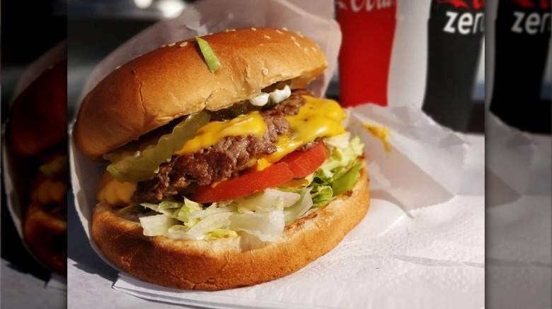 Marty's hamburger sesame bun 