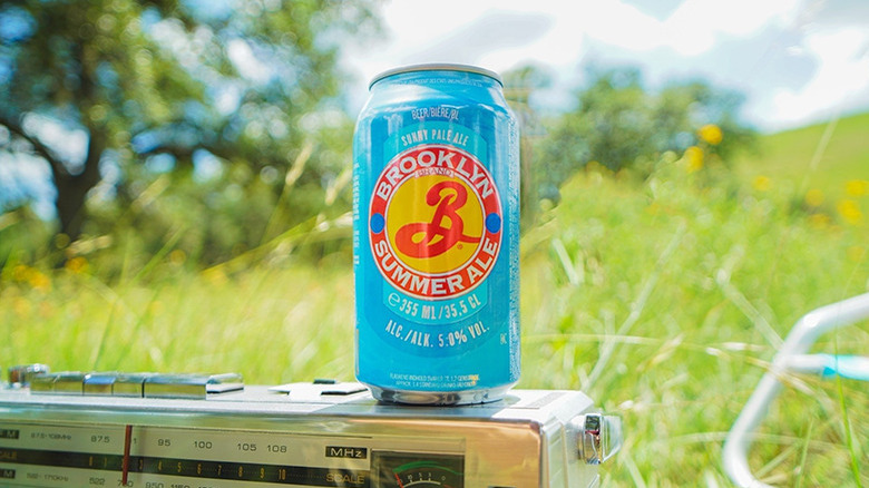 Can of Brooklyn Brewery Summer Ale