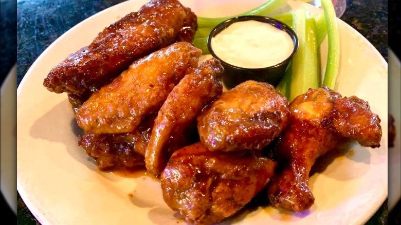 Garlic Butter Wings 