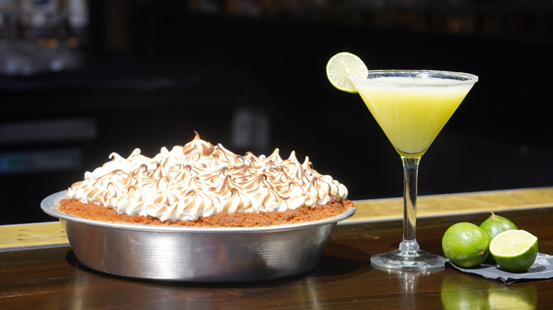 key lime pie and daiquiri cocktail