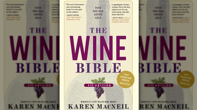 The Wine Bible book cover 