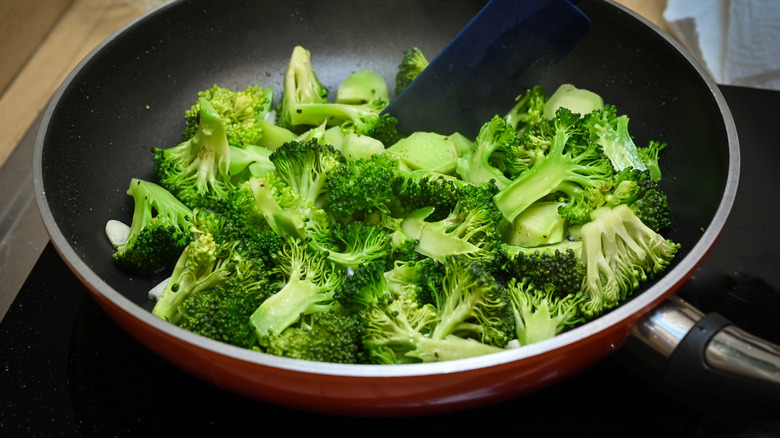 Sautéed broccoli