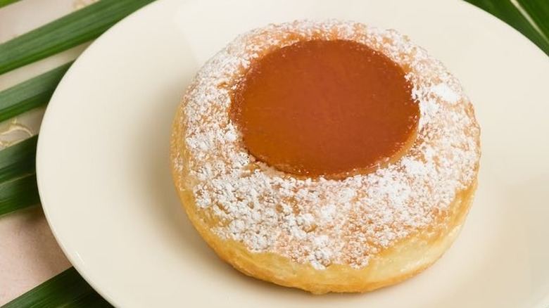 kora leche flan donut