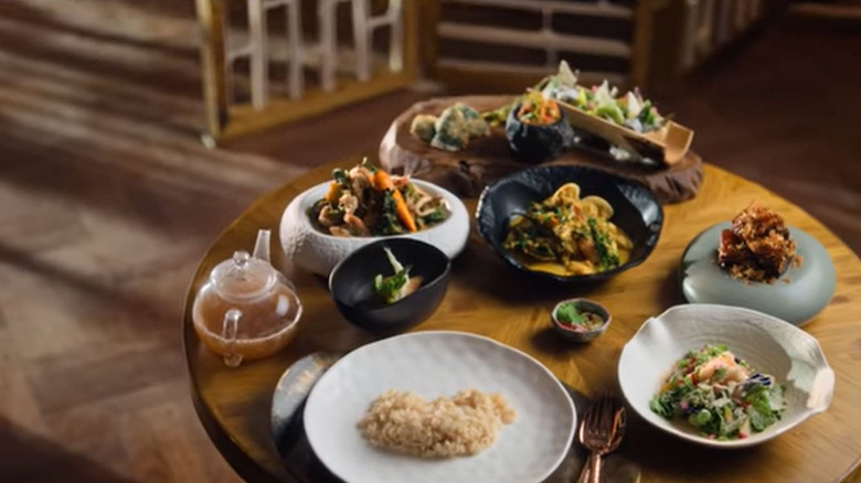 Netflix's Chef's Table food spread