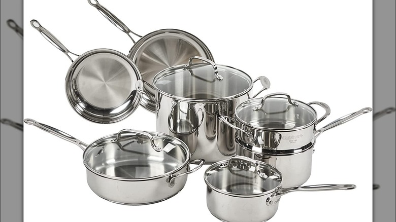 Cuisinart 11-Piece Stainless-Steel Chef's Classic Cookware Collection