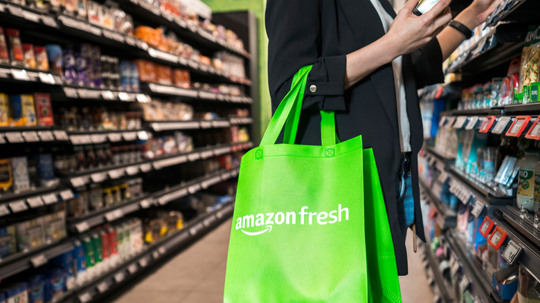 Amazon Fresh shopping