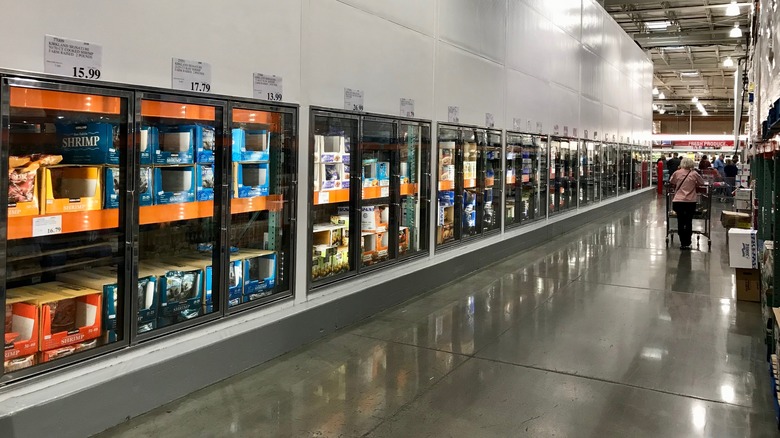 Costco frozen food aisle