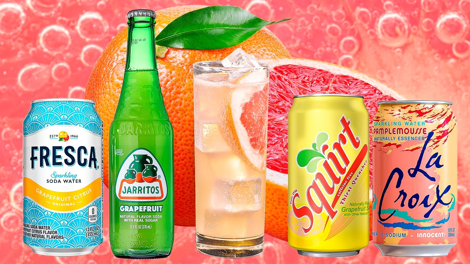 The Best Grapefruit Soda To Use For Paloma Drinks