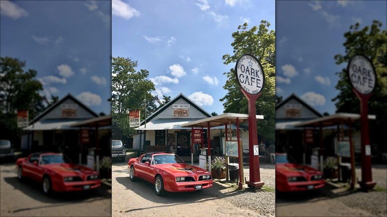 Exterior shot of Oark General Store in Arkansas