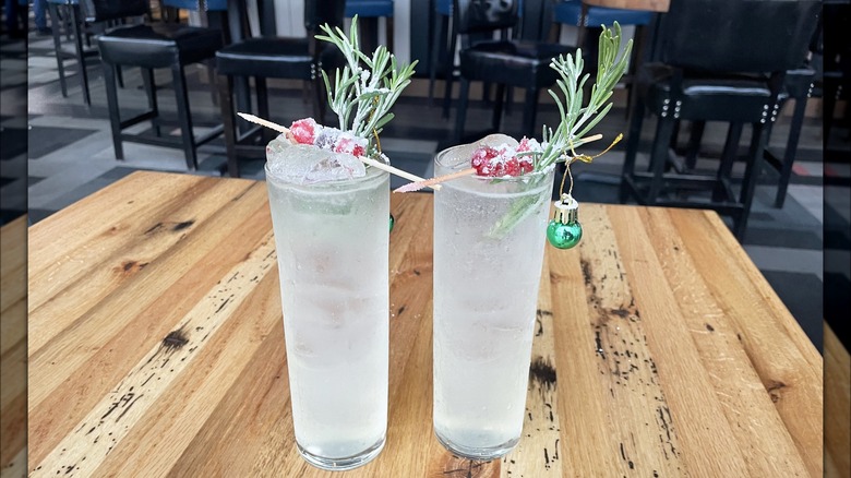 Splitsville Luxury Lanes' Mistletoe Cocktail