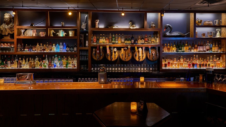 Bar interior of McGonigel's