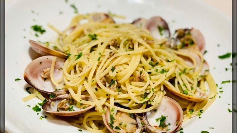 linguine with clams