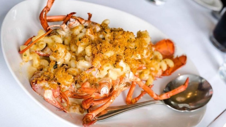 Hemenway's lobster mac and cheese