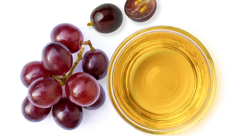 grapes and grapeseed oil