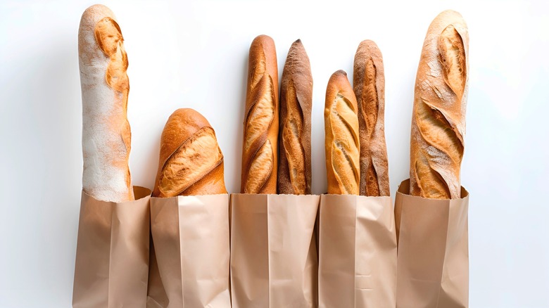 bagged baguettes