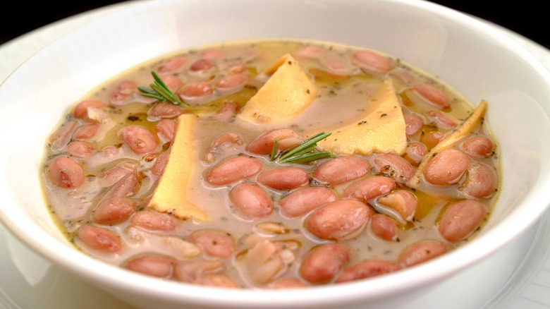 Maltagliati with beans