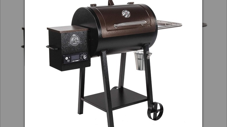 Pit Boss PB440D2 Wood Pellet Grill 400 Series on white background