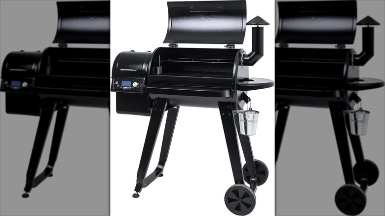 Z Grills ZPG-450A Wood Pellet Grill & Smoker on white background