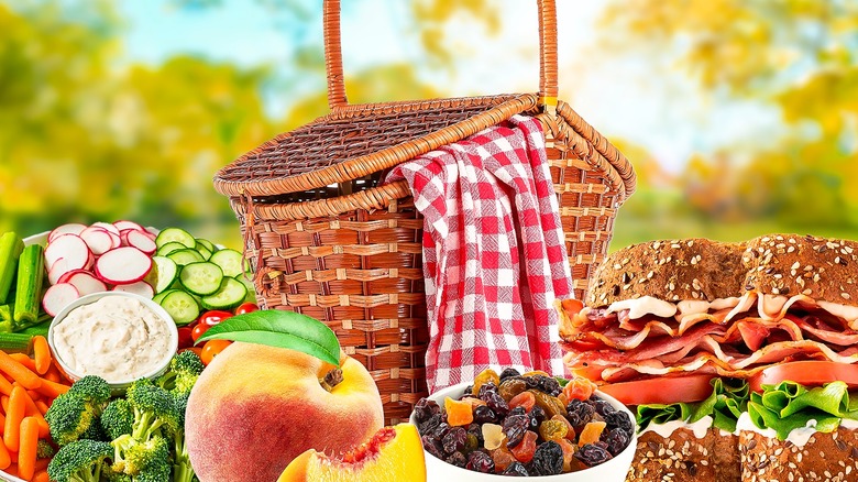 image of picnic foods