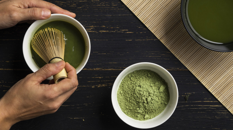 traditional matcha whisk