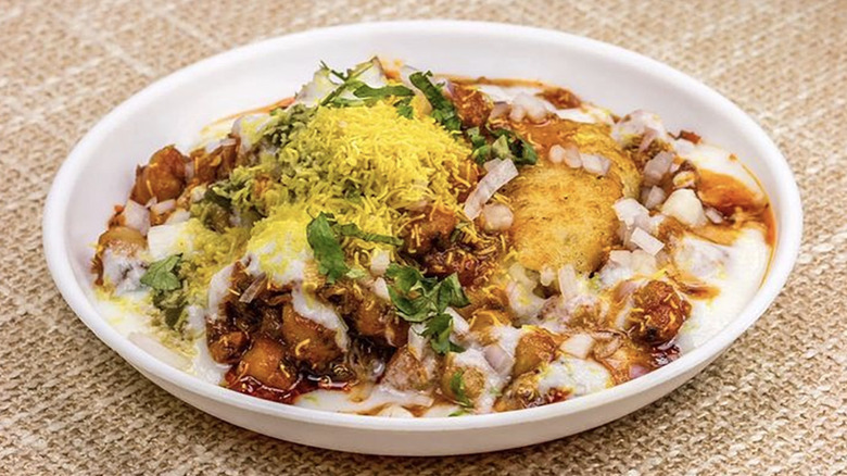 Dilbar delhi chaat plate