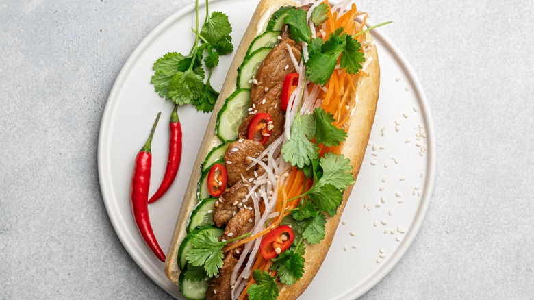 banh mi sandwich 