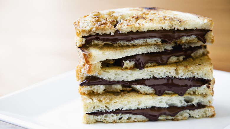 Nutella sandwiches 