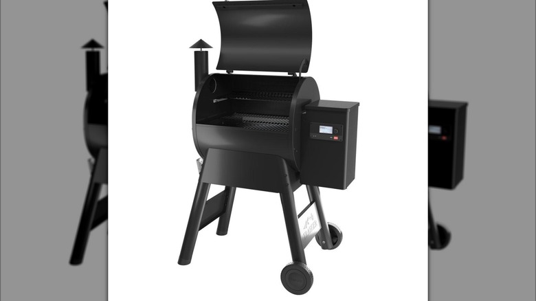 Traeger Pro grill against a white background