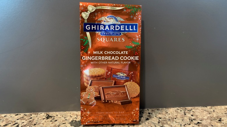 Ghirardelli Milk Chocolate Gingerbread Squares