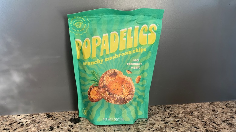 Popadelics Rad Rosemary Mushroom Chips