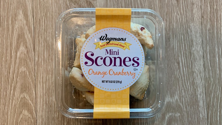 Wegman's Mini Cranberry Orange Scones